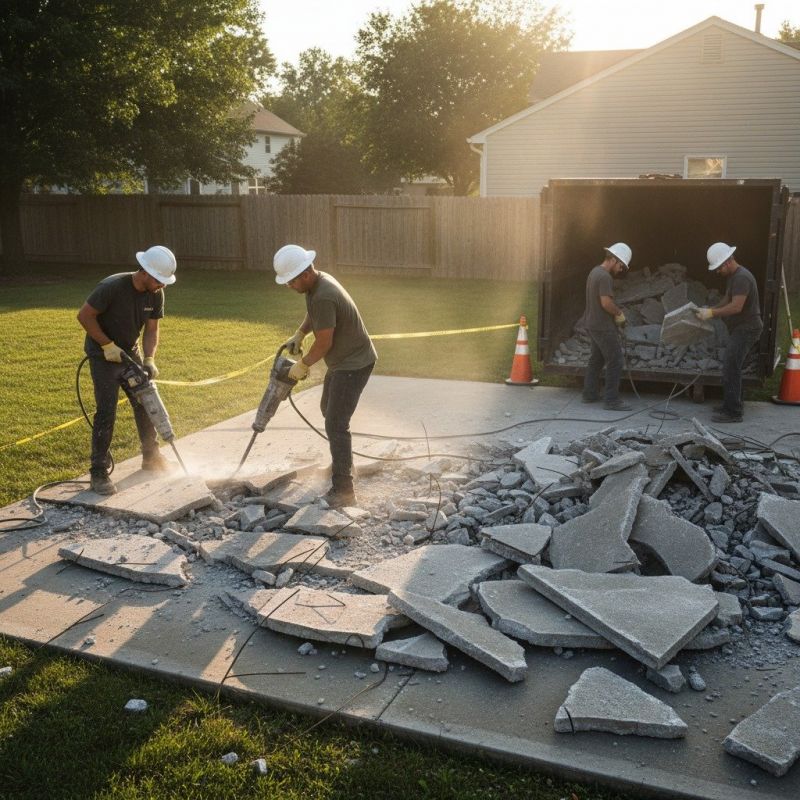 Block Wall Demolition in Sacramento, CA