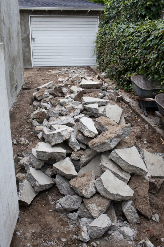 Concrete Patio Demolition in Sacramento, CA