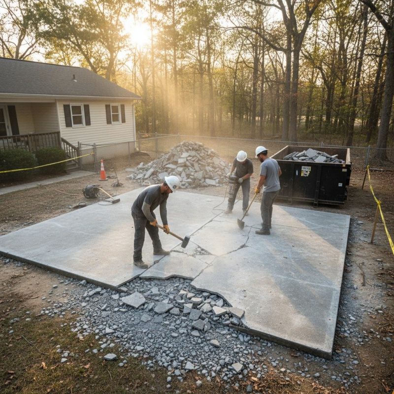 Pool Deck Demolition in Sacramento, CA